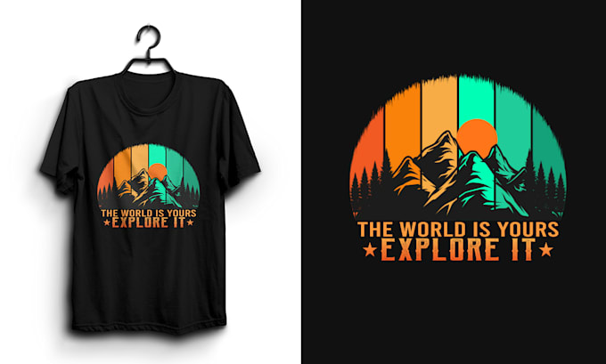 Create custom and typography t shirt design for you by Suraiya3015 | Fiverr