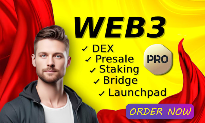 develop token launch launchpad dex presale staking bridge on evm sol bnb xrp