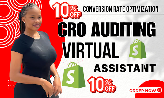 be your shopify virtual assistant, cro, printful, print on demand store expert