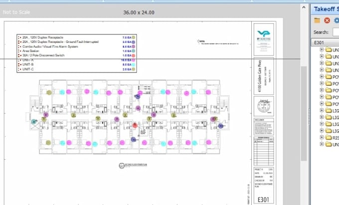 do electrical detailed takeoffs and cost estimates