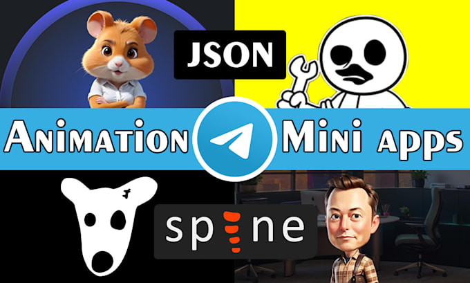 Create animation in spine format json by Alorien | Fiverr