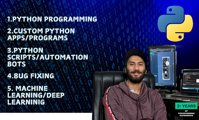 Create python programs, scripts, projects and machine learning by ...