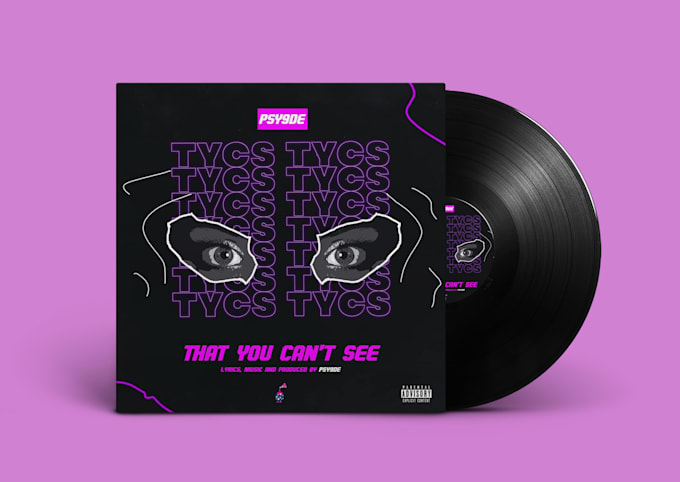 design album cover or single cover art
