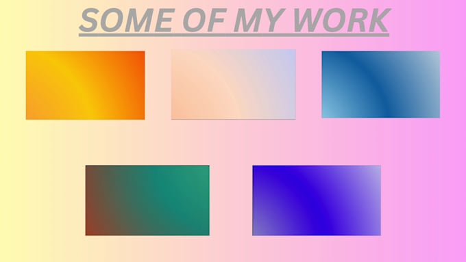 design modern gradient backgrounds for social media and branding