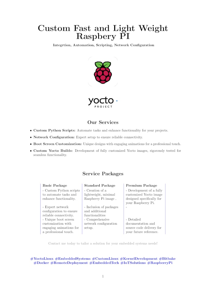 develop linux kernel, drivers, filesystems, and networking on rpi and beagle boa