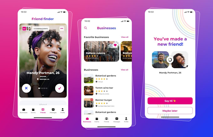 develop dating app social chat app video chat app social media app