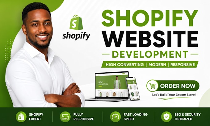 do professional shopify website development or shopify store design