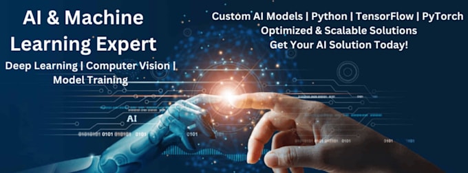 build ai models for machine learning, deep learning and computer vision