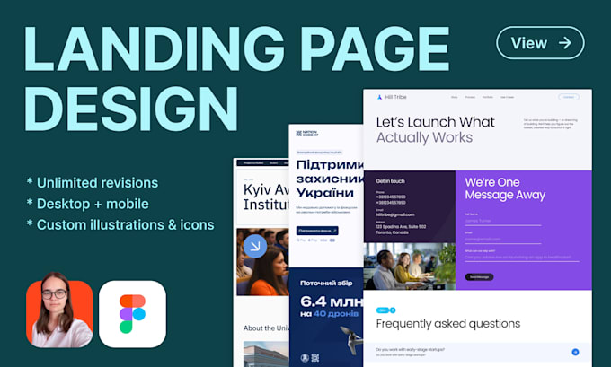 create web design for your products, ecommerce page
