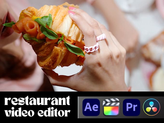 do cinematic restaurant and interior real estate video editing