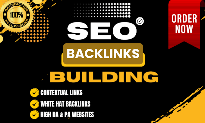 do high quality SEO backlink link building off page service for google ranking