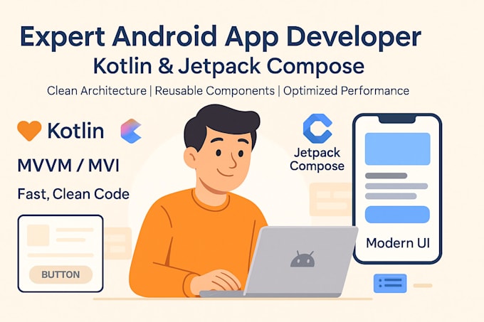 your android app developer expert in kotlin jetpack compose