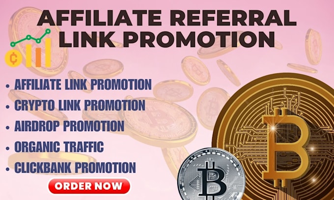 do affiliate referral link promotion, clickbank promotion, crypto