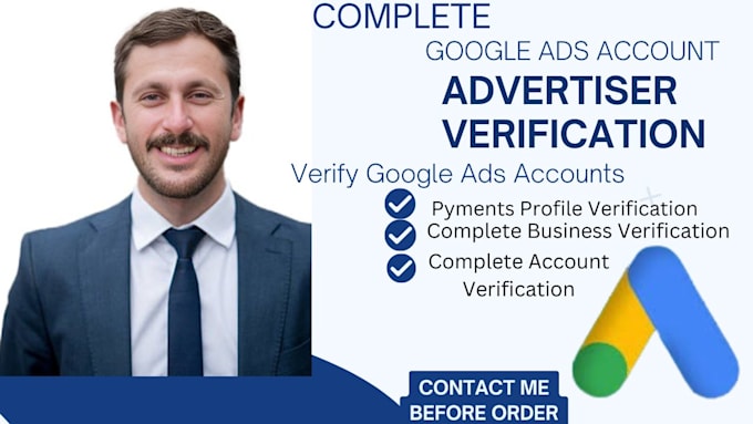 google ads account verification