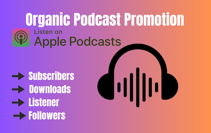 extensive downloads and podcast promotion