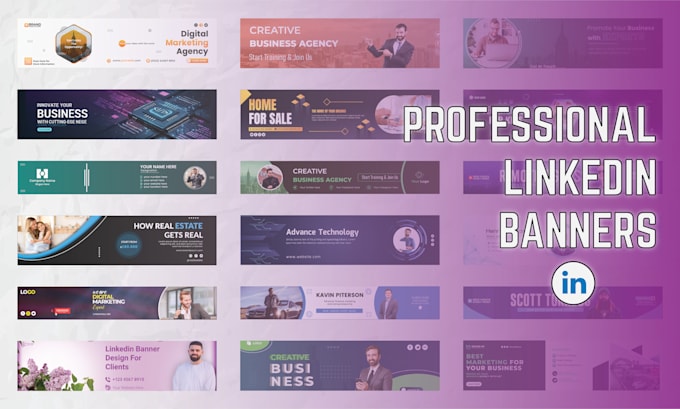 do elegant linkedin banners covers