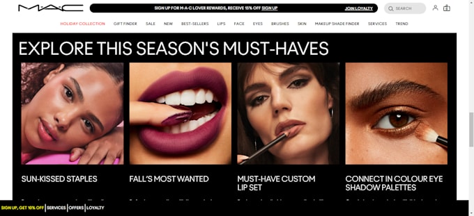 design lipstick shopify store lipgloss beauty store makeup cosmetics website