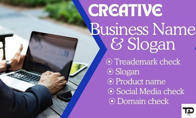 create business name ideas, slogan, product name