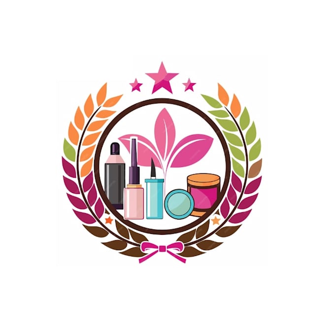 design elegant minimalist cosmetics logo