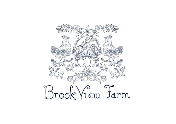 old residential estate farm classy logo