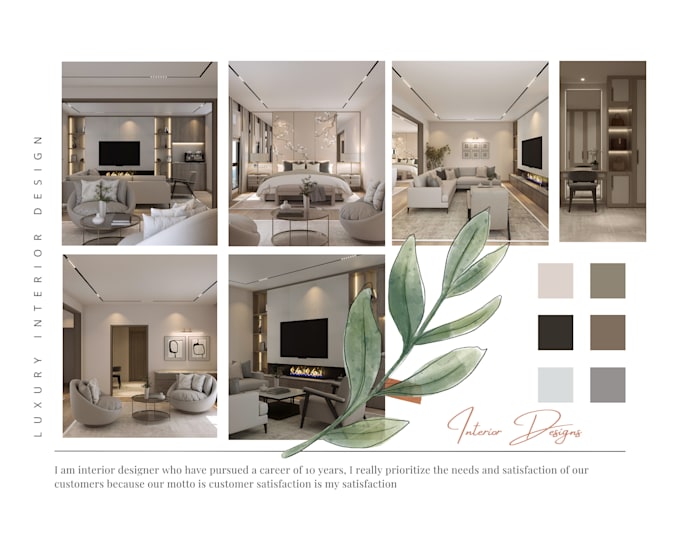 do transitional bedroom interior design, render, floor plan