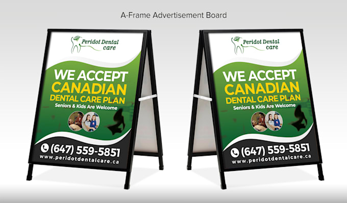 design sidewalk sign sandwich board a frame sign