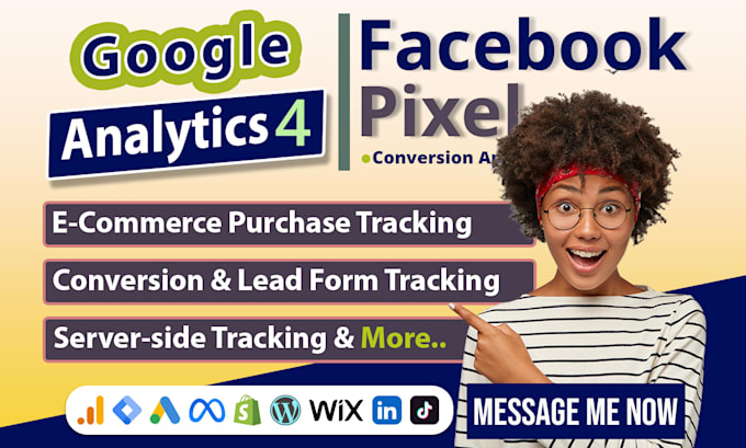 setup GTM, google analytics 4, facebook pixel ecommerce ga4 server side tracking
