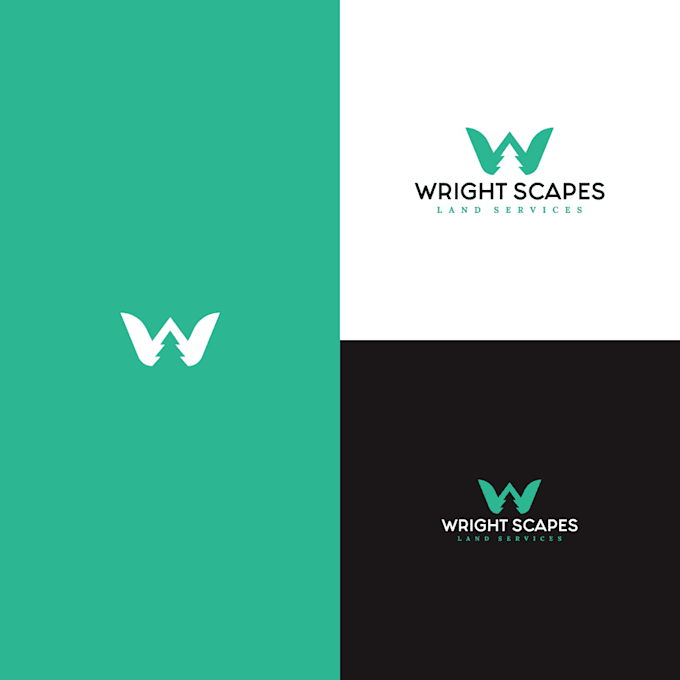 do custom modern monogram and initial letter logo