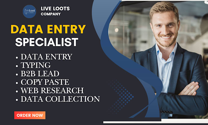 any type of data entry in 5 hours