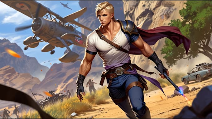 Do character design and concept art for your game by Wasyleclain | Fiverr
