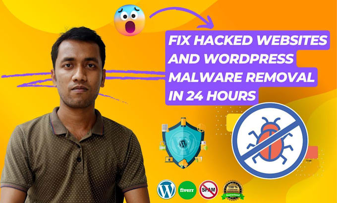 fix hacked websites and wordpress malware removal in 24 hours