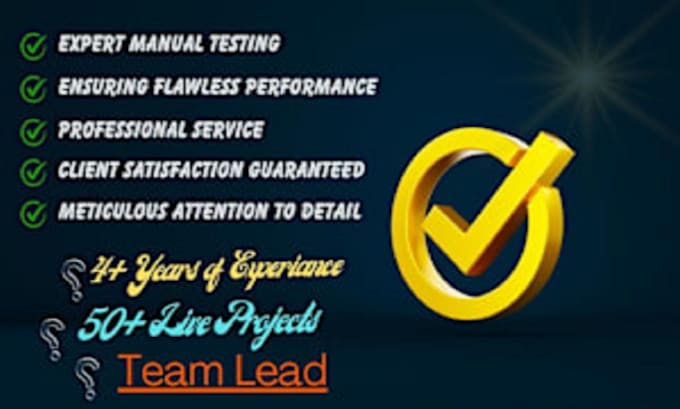 nsure website software with expert manual testing