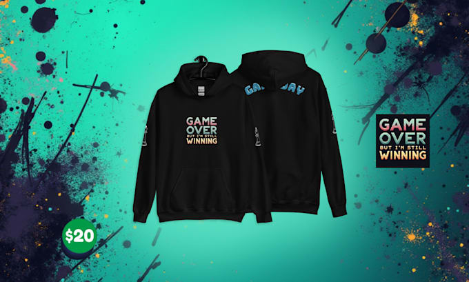 create handdrawn hoodie streetwear branding