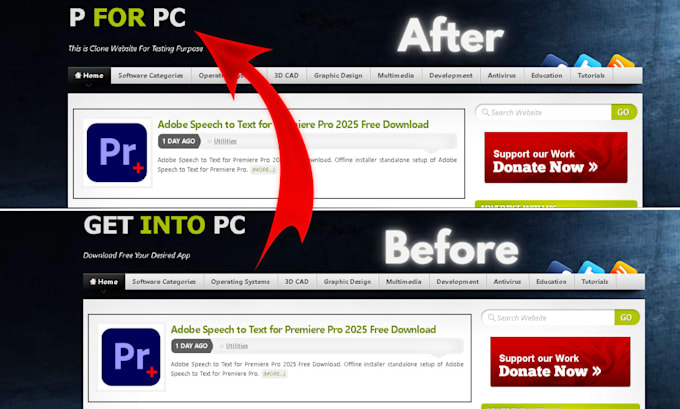 clone or duplicate any website