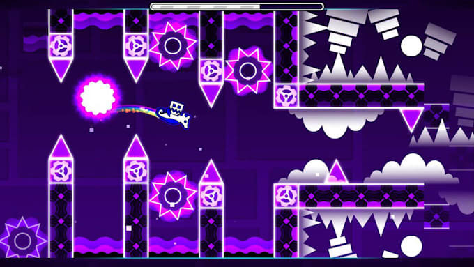 Create a geometry dash layout for you, feature worthy level in geometry ...