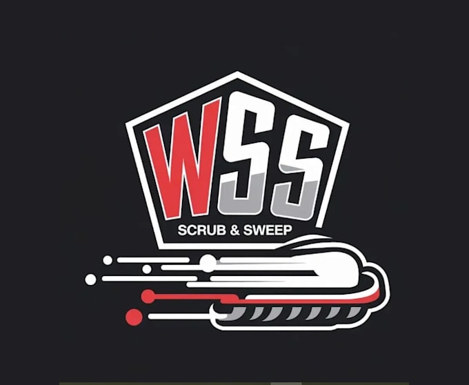 make high resolution logo for floor cleaning machine