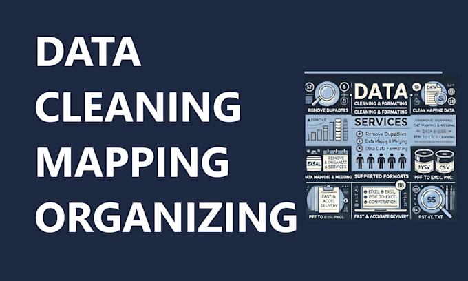 parse data, cleaning, mapping, merging , formatting