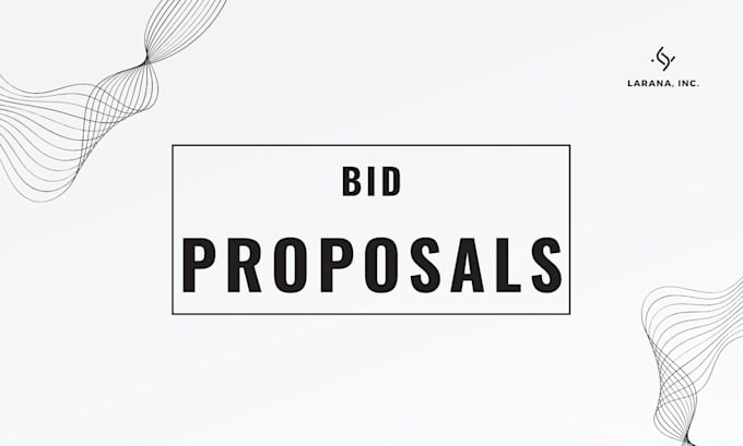 do rfi and bid proposal