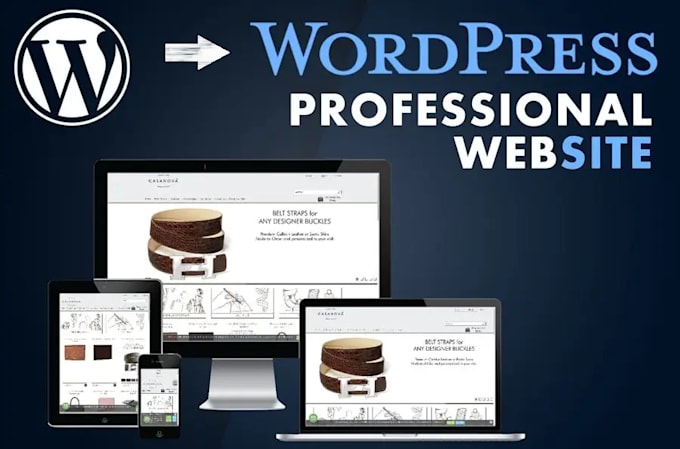 create responsive wordpress website design or redesign