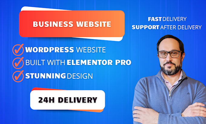 design a professional wordpress business website