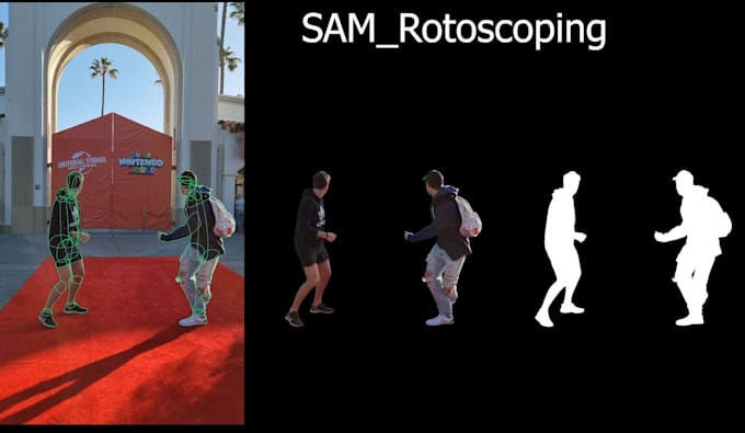 rotoscoping precise extraction of elements from footage for seamless integration