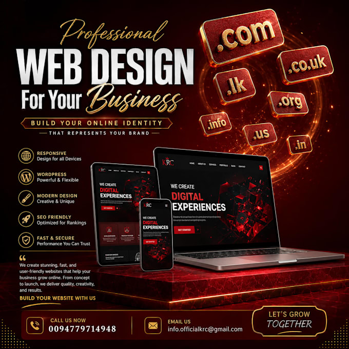 design modern web designs