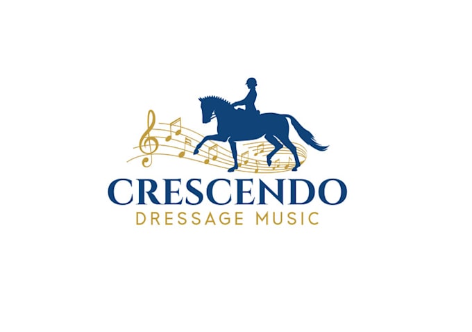 design equestrian music company logo