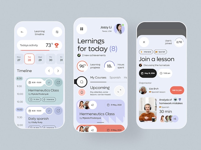create e learning app, develop online application, quiz app, kids game, coaching