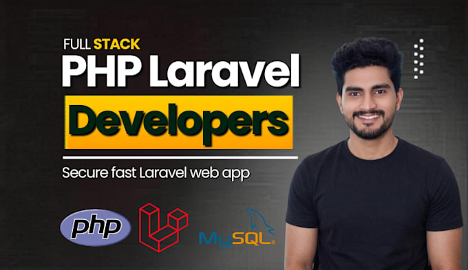 develop a secure, fast and scalable full stack web app with PHP laravel