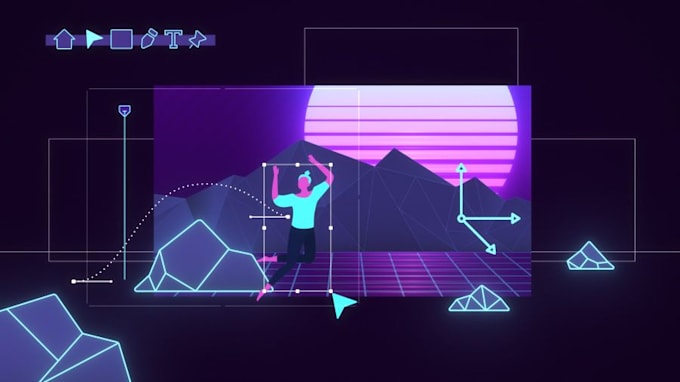 make professional custom animation video in after effects