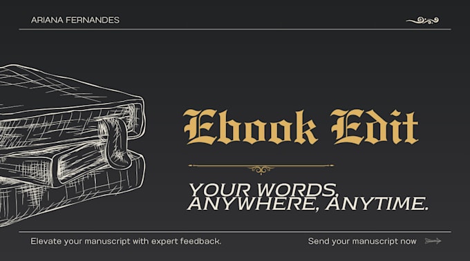 professionally edit your ebook