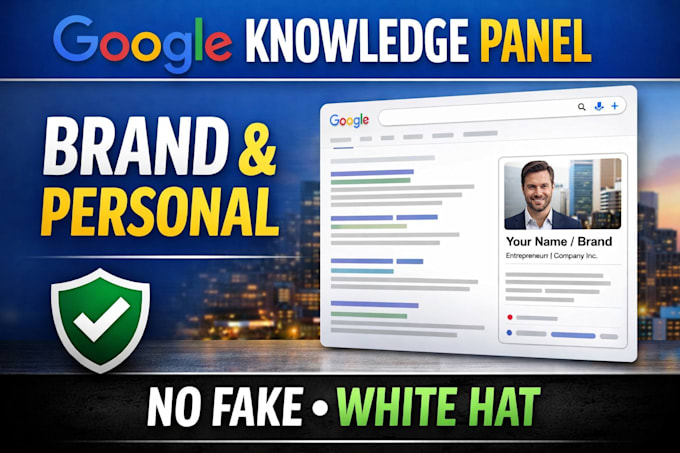 edit and create standard google knowledge panel for business and brand authority