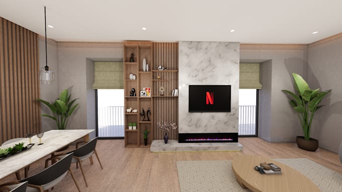 Make interior renders of your homes by Humasultaan | Fiverr
