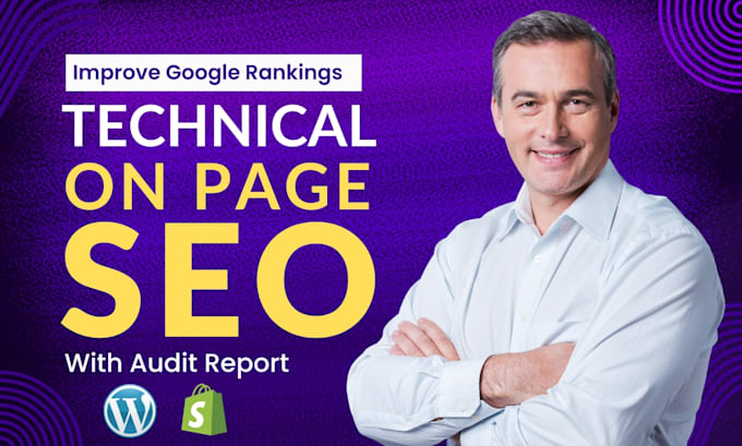 optimize website technical onpage SEO service wordpress wix shopify squarespace